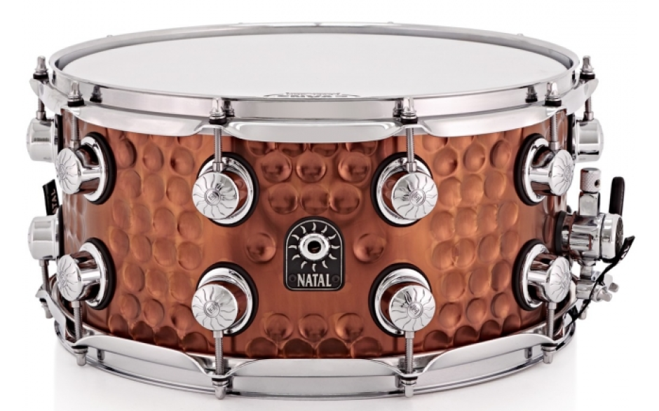NATAL DRUMS HAND HAMMERED STEEL SNARE