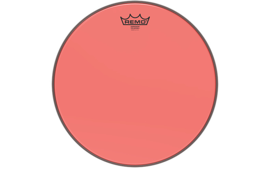 REMO EMPEROR 14" COLORTONE RED