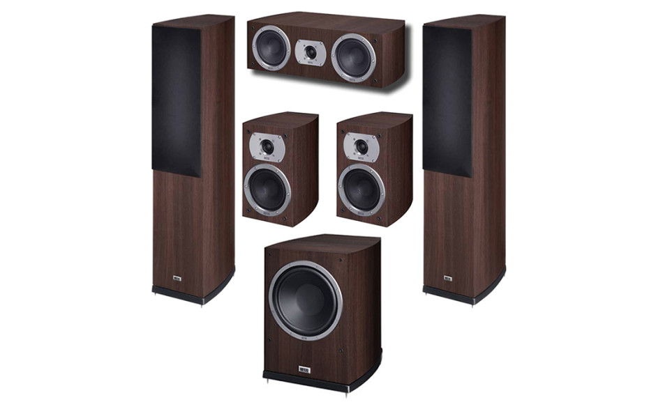 HECO Victa Prime 502 set 5.1 espresso