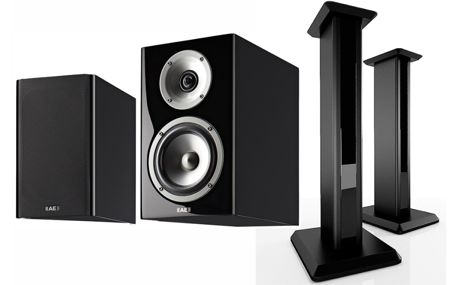 Acoustic Energy Reference 1 & Stand piano black