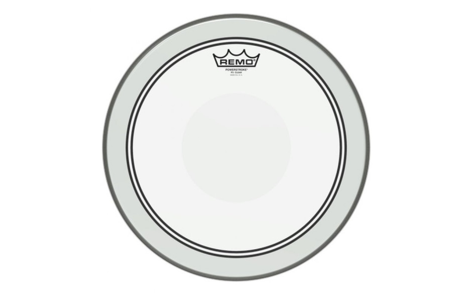 REMO POWERSTROKE3 14' CLEAR SNARE DRUM BATTER W/DOT