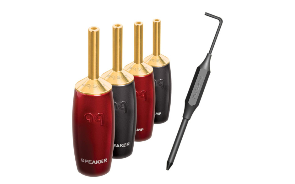 AUDIOQUEST spc 507 Series Banana Gold set of 6