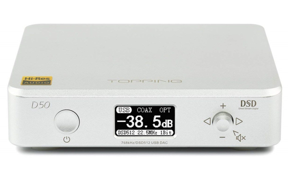 Topping D50s Silver