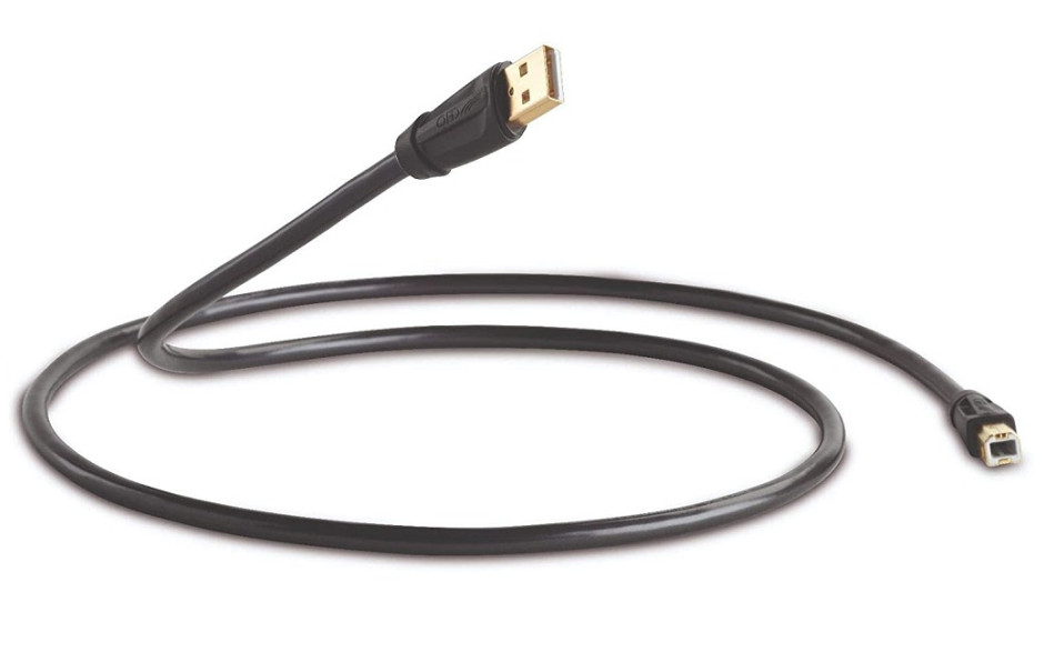 QED Performance USB A-B Graphite 3m GRPHTE (QE6903)