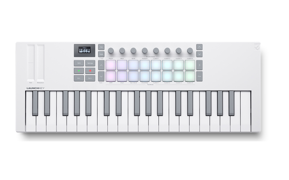 NOVATION Launchkey Mini 37 MK4 White Edition