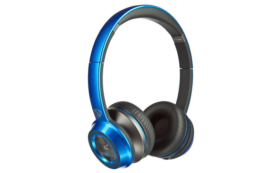 Monster NCredible NTune On-Ear Headphones Cobalt Blue