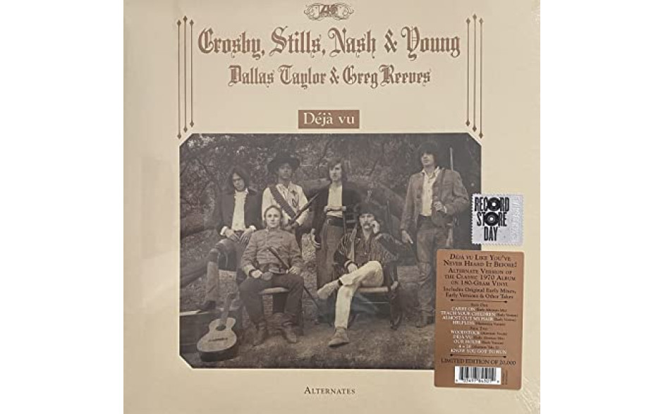 CROSBY. STILLS. NASH & YOUNG - DEJA VU ALTERNATES 2021 (603497845019, 180 gm.) ATLANTIC/EU MINT (0603497845019)