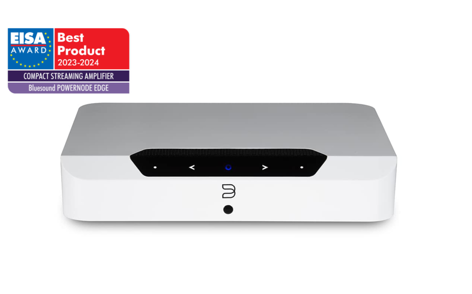 Bluesound POWERNODE EDGE Wireless Music Streaming Amplifier White