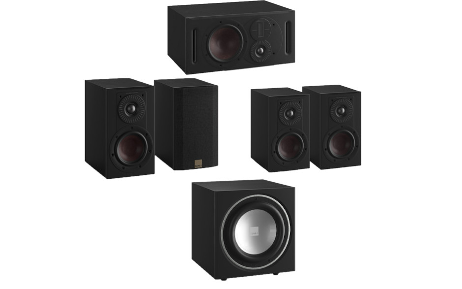 DALI OPTICON MK2 set 5.1 2/1/VOKAL/E-9F Black