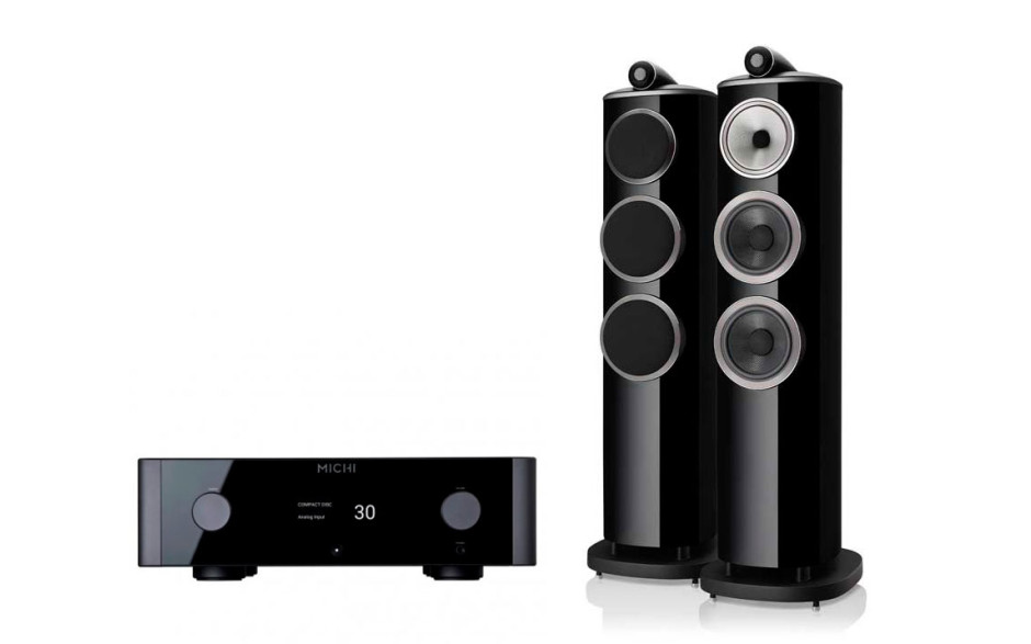 Bowers & Wilkins 804 D4 + Michi X3 S2