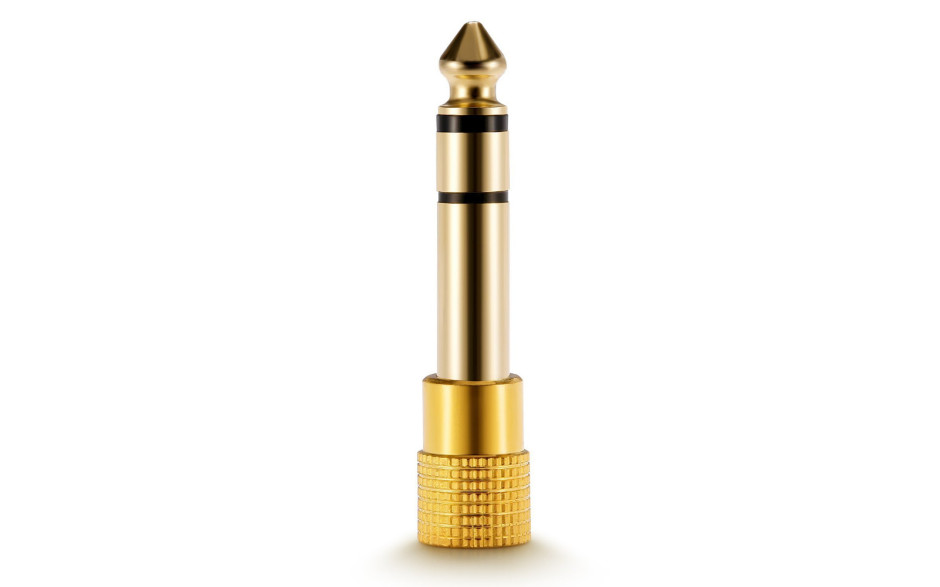 PROFIGOLD Jack Adaptor 3 5 mm socket to 6 3 mm