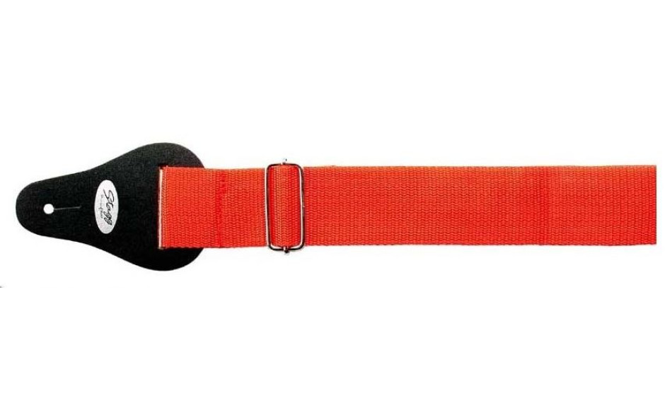 GHS STRINGS GTR STRP PADDED RED
