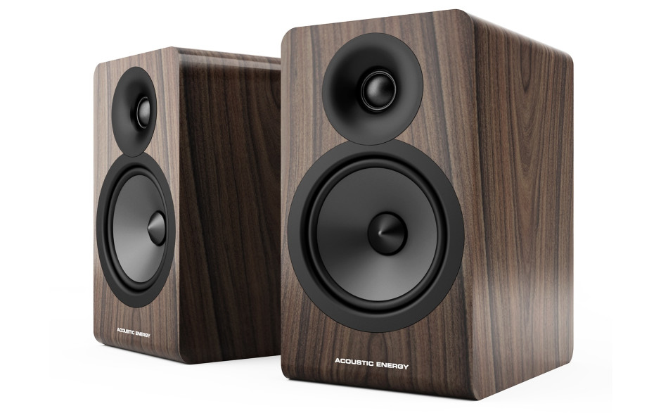 Acoustic Energy AE 100 (2) Walnut vinyl