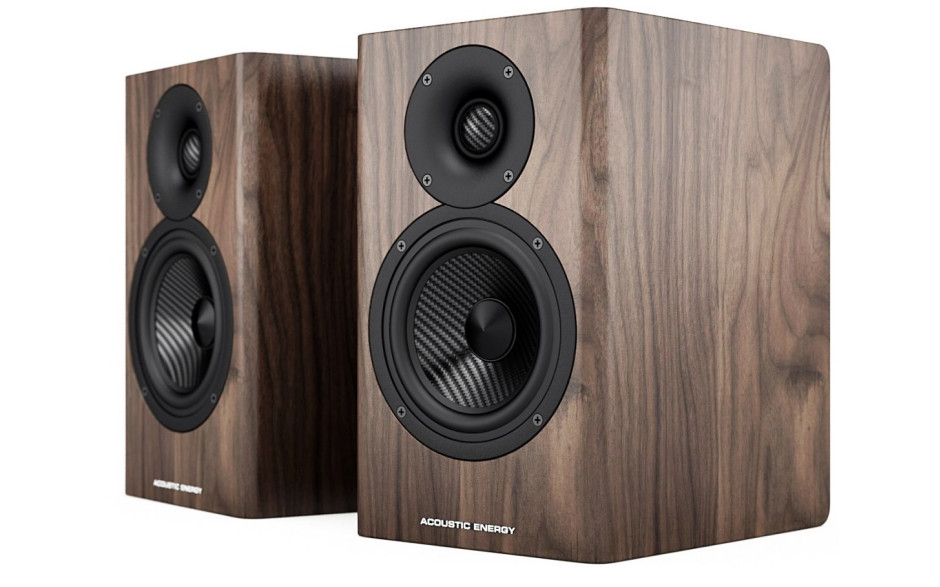Acoustic Energy AE 500 Walnut wood veneer