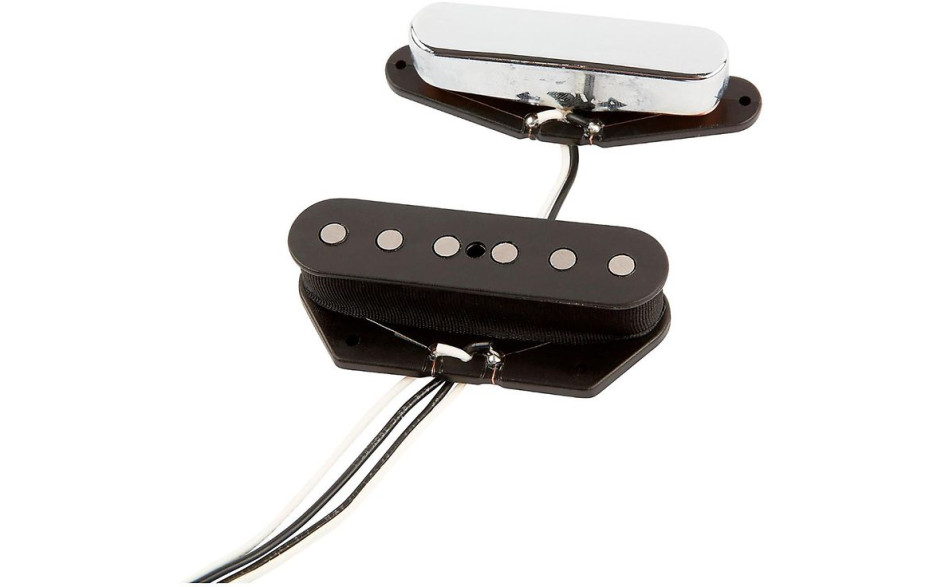 FENDER TWISTED TELE PICKUPS BLACK/CHROME