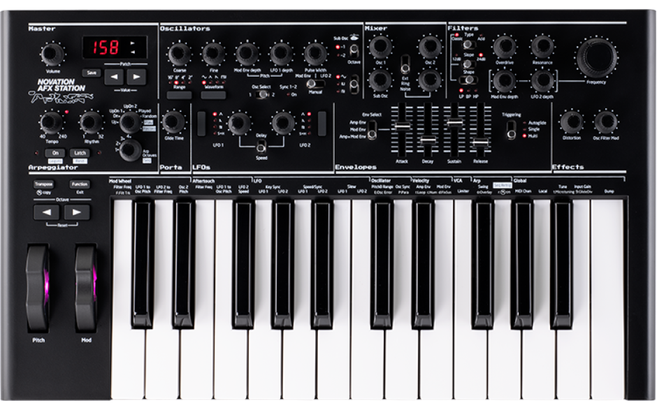 NOVATION AFX Station