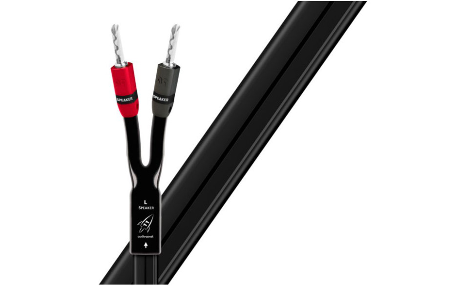AUDIOQUEST Pair 2.5m ROCKET 11 FR SureGrip 300 Ban/S
