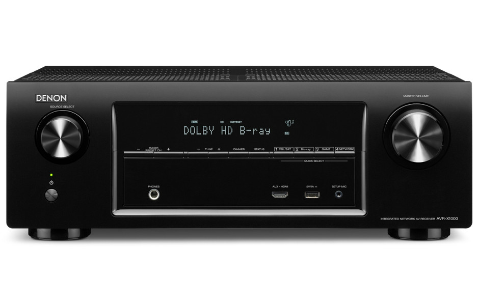 Denon AVR-X1000 Black