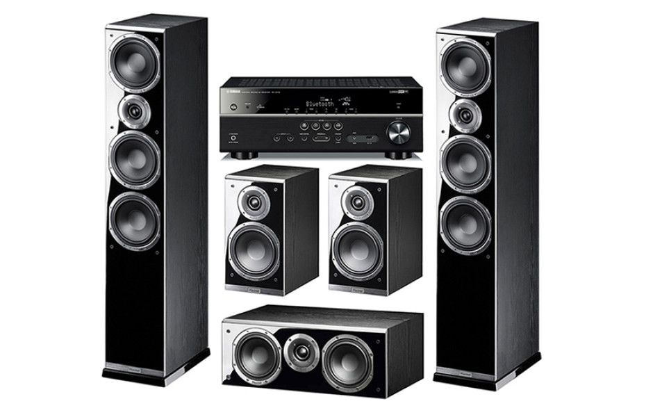 Yamaha RX-V585 + set 5.0 Magnat Shadow 207/203/213