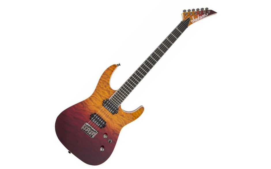 JACKSON Pro Series Soloist™ SL2Q HT MAH, Ebony Fingerboard, Desert Sunset Sky