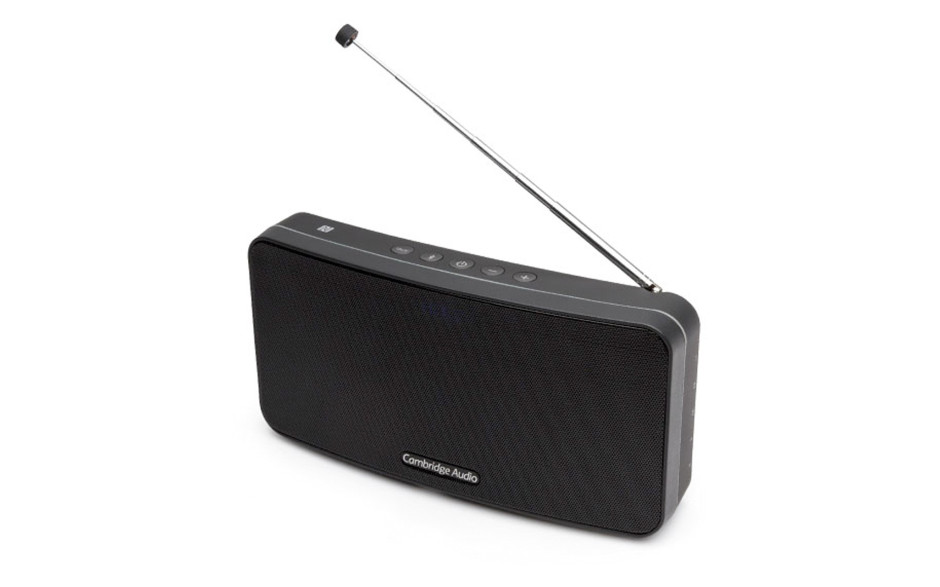 Cambridge Audio GO Radio Portable Bluetooth FM Speaker Black