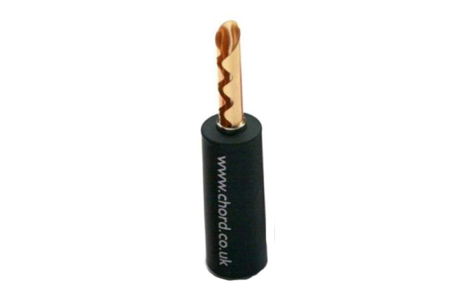 CHORD Banana Plug - Screw Type, Black (Z)