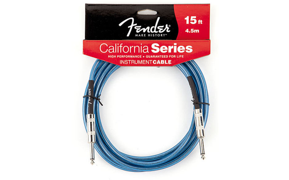 FENDER CALIFORNIA INSTRUMENT CABLE 15' LPB 4,5M