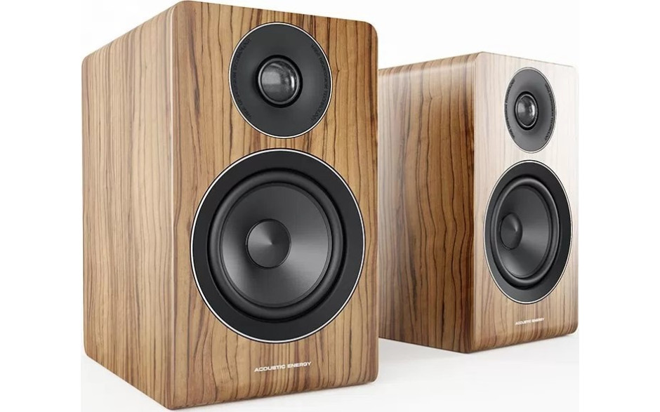 Acoustic Energy AE 100 Walnut vinyl venner