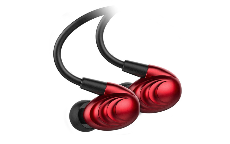 FIIO F9SE In-Ear hybrid headpnones Red
