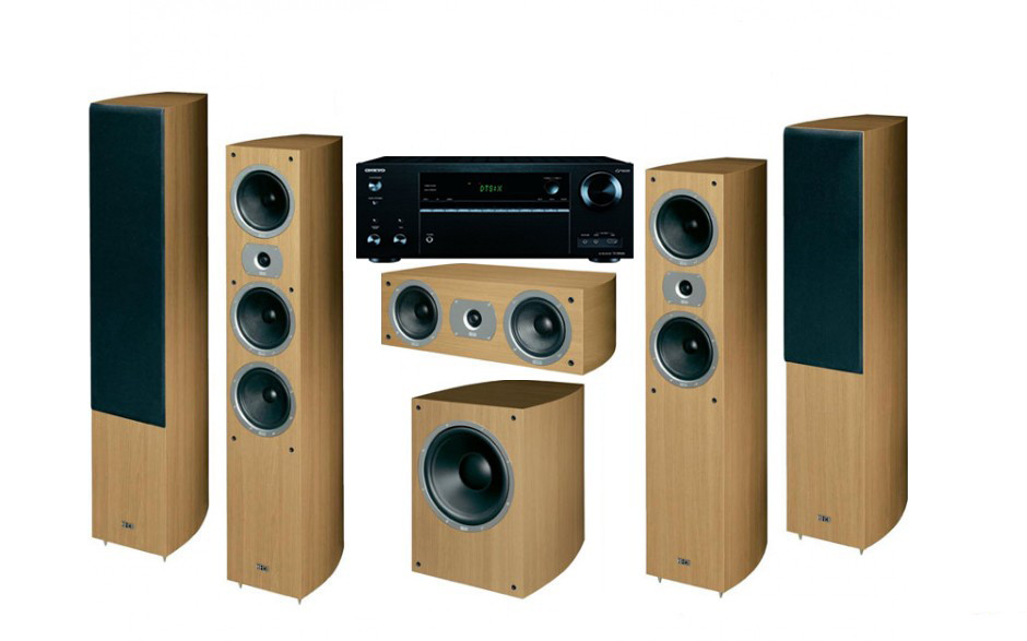 HECO Victa №1 и AV ресивер Onkyo TX-NR656