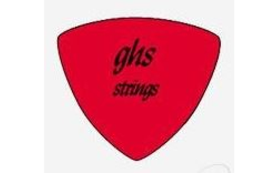GHS STRINGS PICKS STYLE H MEDIUM RED
