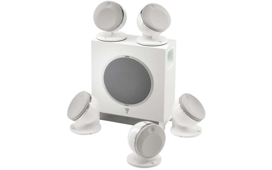 Focal Dome Flax Pack 5.1 + Sub Air White
