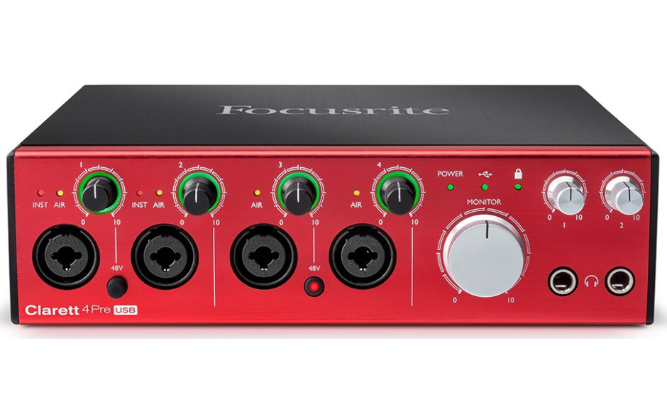 FOCUSRITE Clarett 4Pre USB