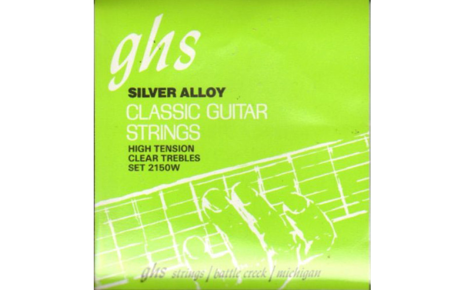 GHS STRINGS CLASSIC SILVER ALLOY SET