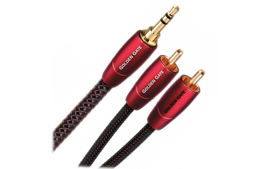 AUDIOQUEST 2.0m GOLDEN GATE 3.5mm > RCA