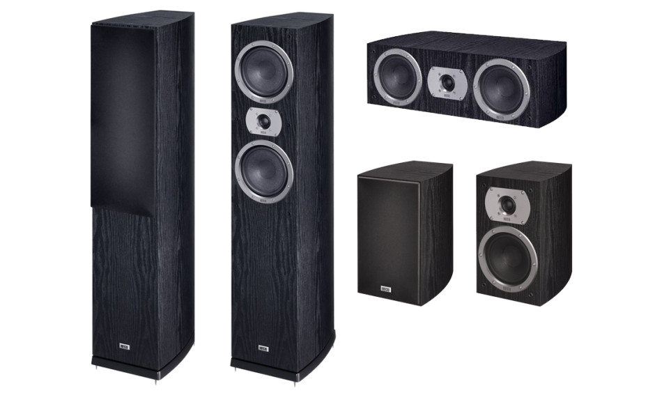 HECO Victa Prime 502 set 5.0 Black