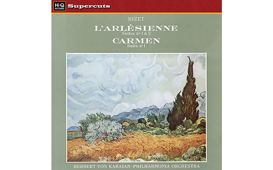 BIZET - L"ARLESIENNE / CARMEN SUITE NO.1 - VON KARAJAN/PHILHARMONIA ORCH. 1959/2012 (HIQLP027) HI-Q/ENG. MINT (5060218890270)