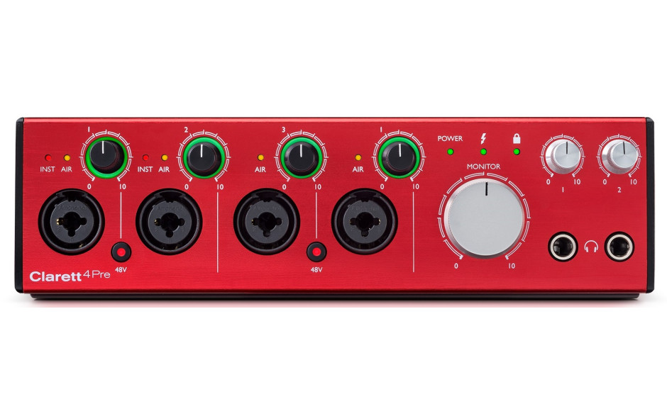 FOCUSRITE CLARETT 4 PRE THUNDERBOLT