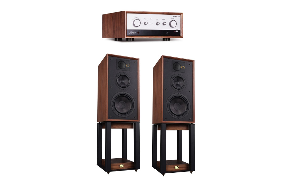 Wharfedale Linton Antique + усилитель Leak Stereo 230