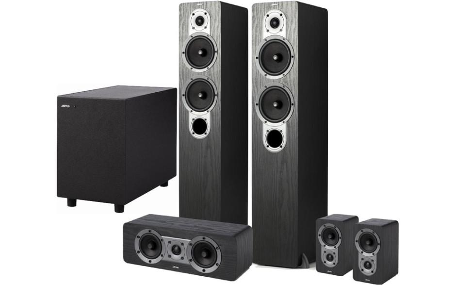 Jamo 5.1 S426 HCS3 + Jamo C260 SUB Black Ash