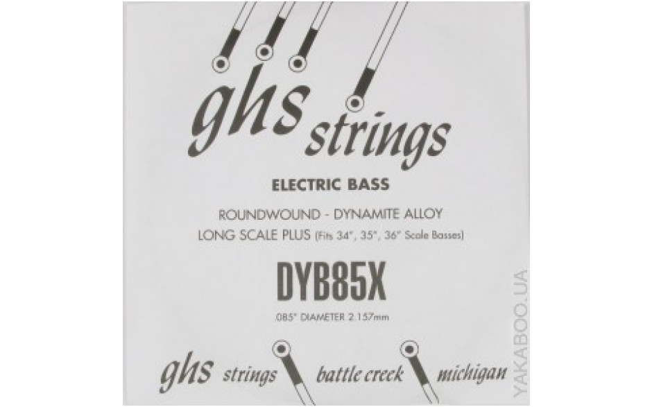 GHS STRINGS DYB85X