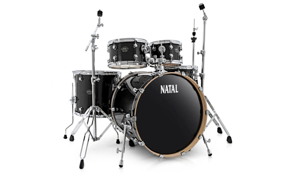 NATAL DRUMS ARCADIA DRUM KIT BLACK SPARKLE