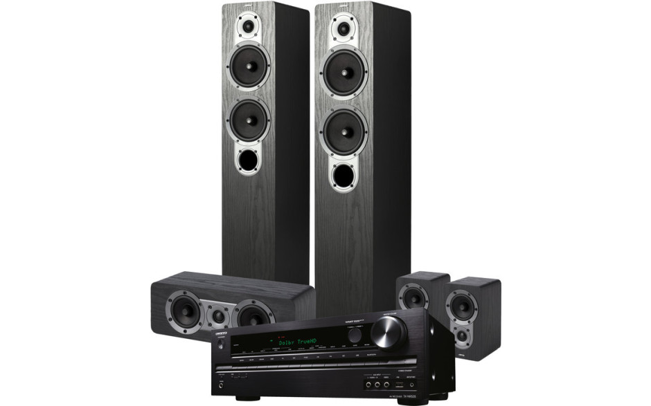 Jamo S426 HCS и ресивер Onkyo TX-SR333