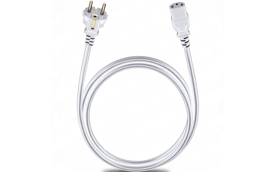 OEHLBACH Powercord C13/150 white, 1,5 м