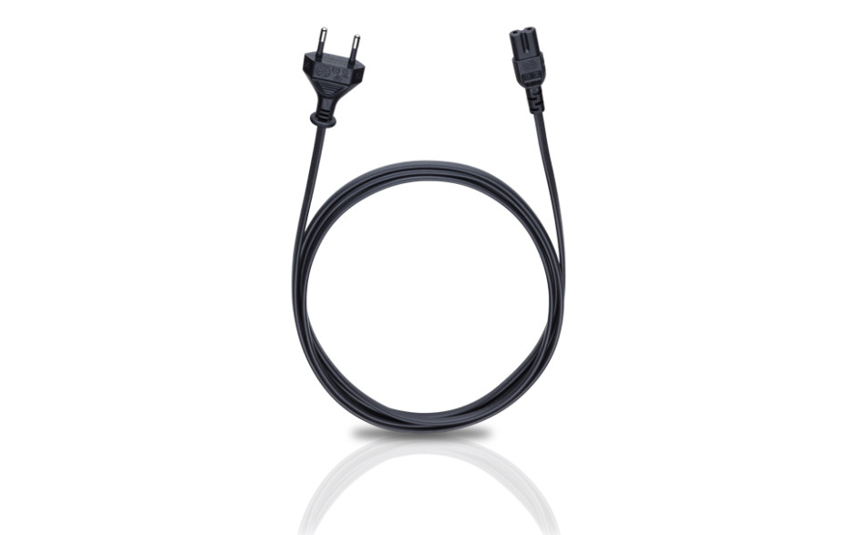 OEHLBACH Powercord C7/150 black, 1,5 м