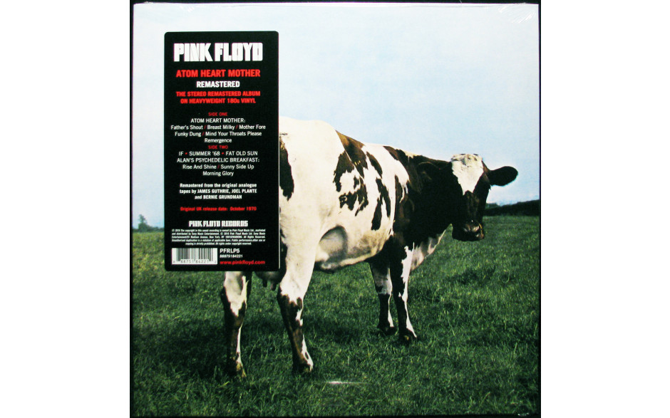 PINK FLOYD - ATOM HEART MOTHER 1970/2016 (PFRLP5, 180 gm.) GAT, PARLOPHONE/EU MINT