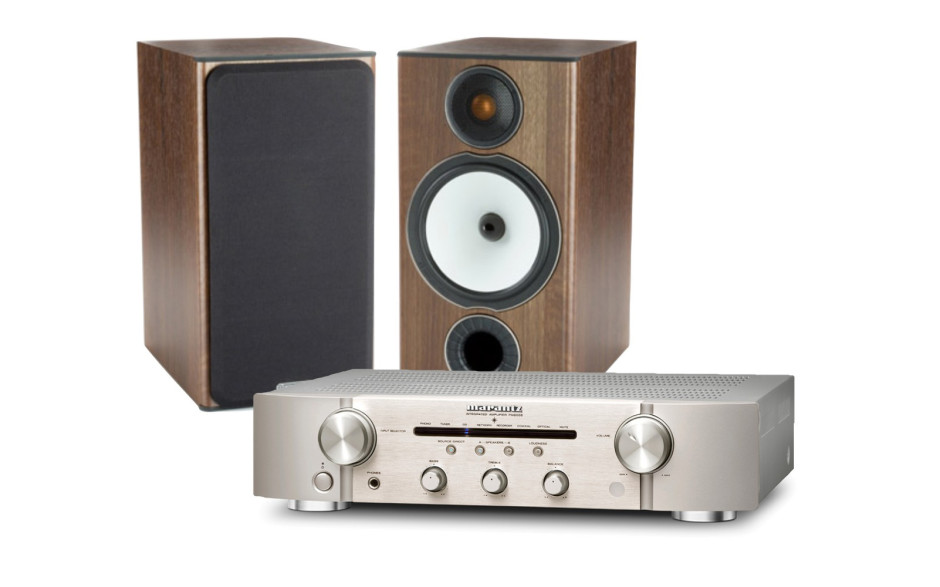 Monitor Audio BX2 + усилитель Marantz PM6005