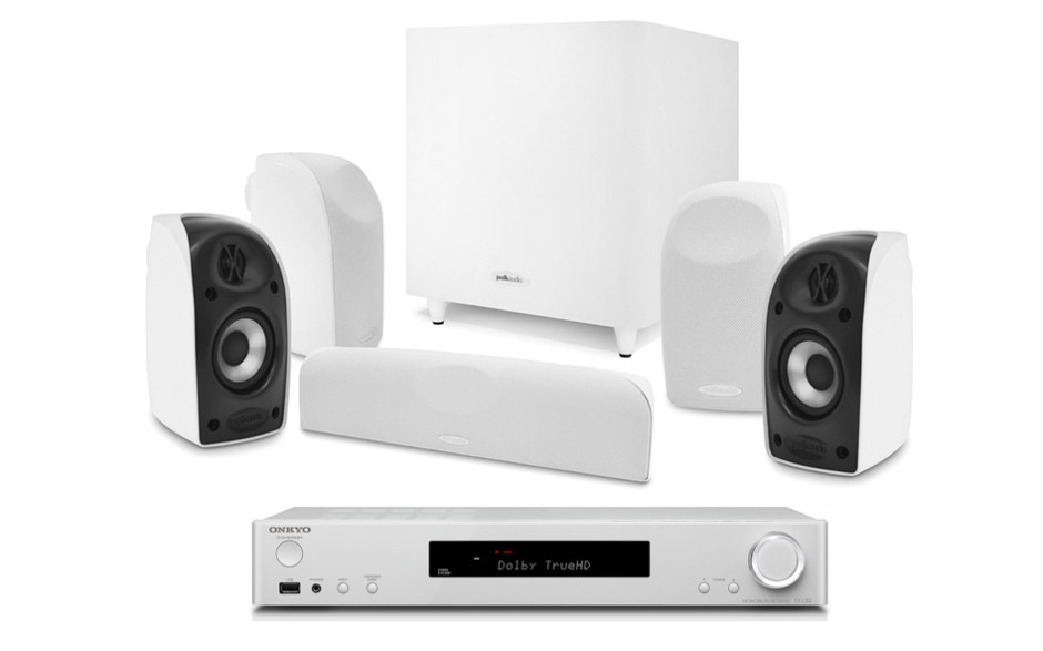 Onkyo TX-L50 + set 5.1 Polk Audio TL1700