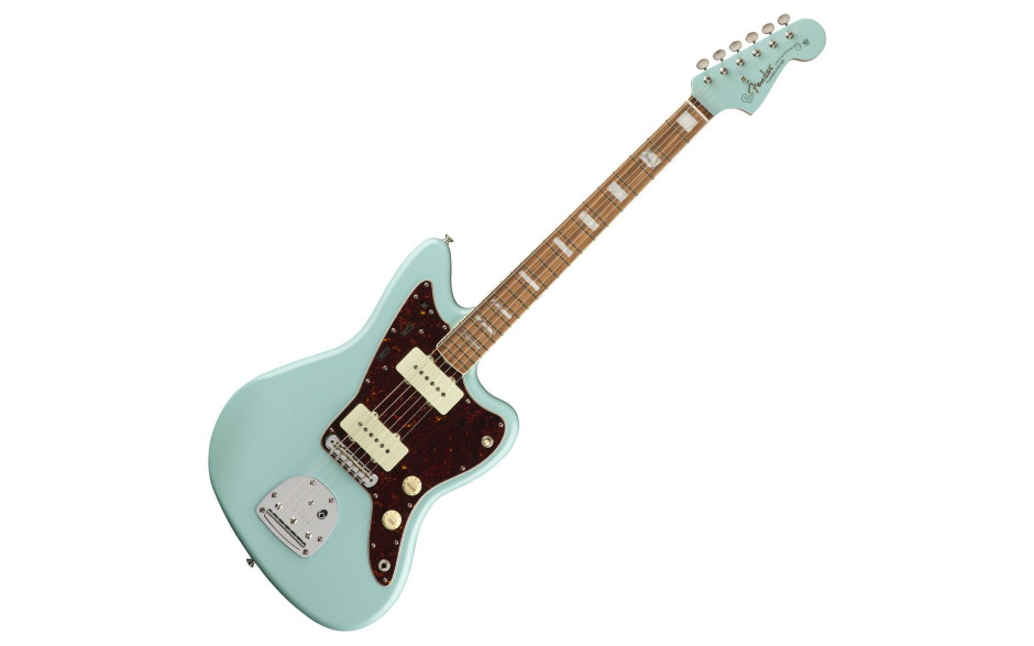 FENDER 60TH ANNIVERSARY CLASSIC JAZZMASTER PF DAPHNE BLUE