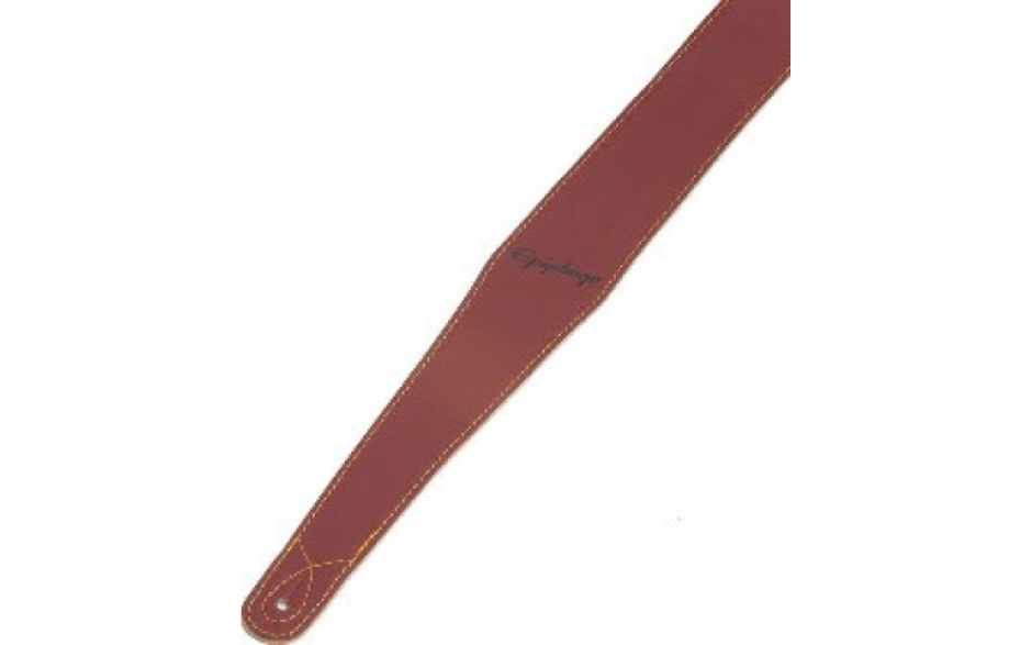EPIPHONE ST300 DELUXE LEATHER STRAP BROWN 2 5